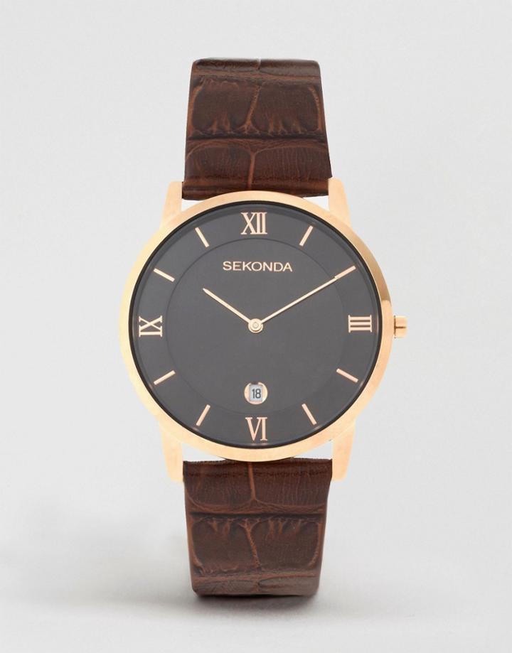 Sekonda Brown Strap Watch 3207.27 - Brown