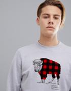 Columbia Check The Buffalo Sweatshirt In Gray - Gray