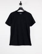 French Connection Crew Neck T-shirt In Black