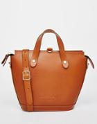 Lost Property Of London Mini Elwin Leather Backpack - Tan
