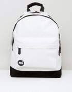 Mi-pac Classic Backpack In Monochrome - White