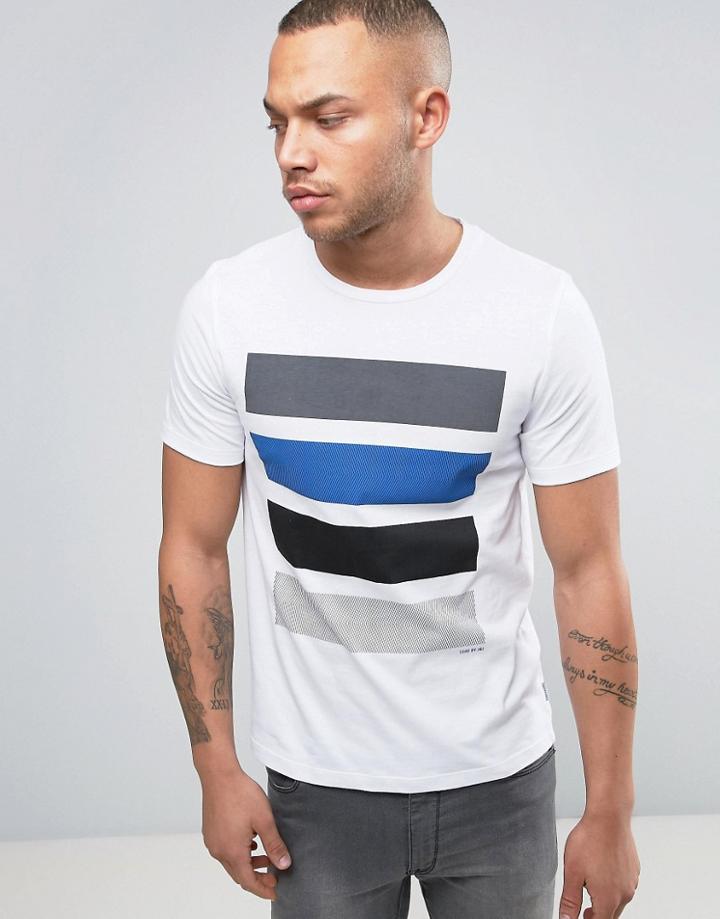 Jack & Jones Color Block T-shirt - White
