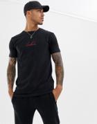 The Couture Club T-shirt With Chest Logo In Black - Black