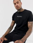 Night Addict Circle Small T-shirt - Black