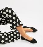 New Look Wide Fit Bow Front Pump - Black