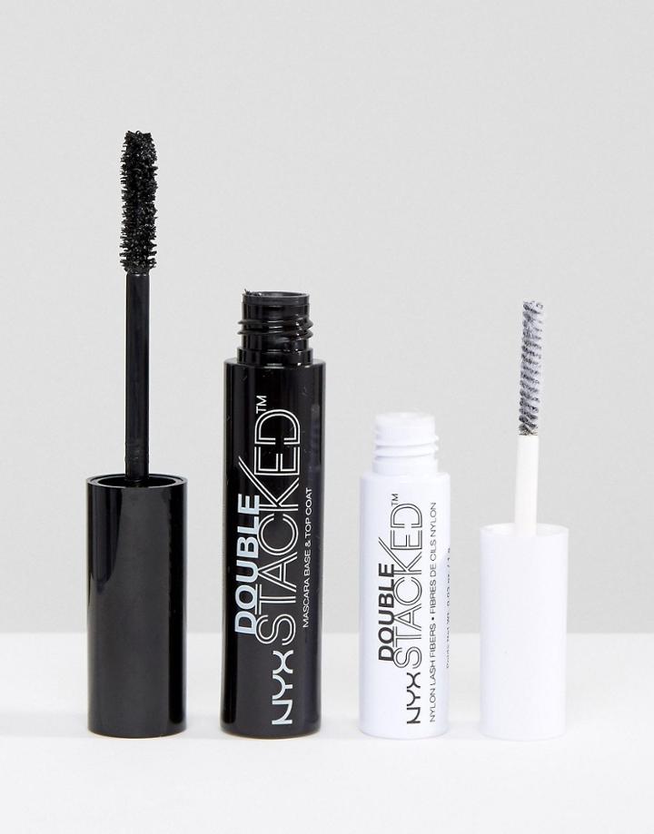Nyx Professional Make-up - Double Stacked Mascara - Black