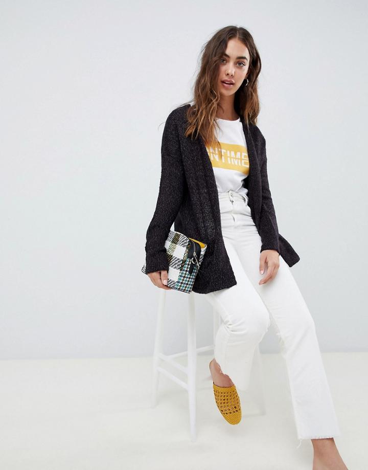 Vero Moda Knitted Cardigan - Black