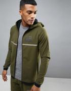 Jack & Jones Tech Running Sweatshirt With Print - Green
