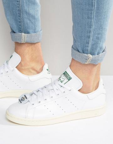 Adidas Originals X Nigo Stan Smith Leather Sneakers S79591 - White