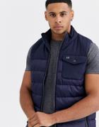 Calvin Klein Golf Portside Vest In Navy