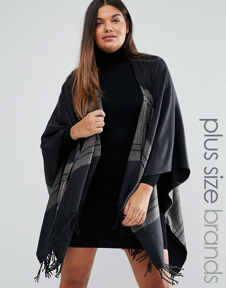Junarose Plus Brammer Cape - Black