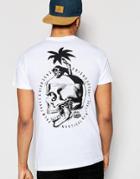 Friend Or Faux T-shirt Skull Island Back Print - White