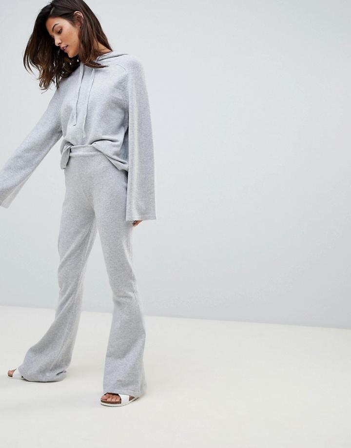 Micha Lounge Knit Flared Joggers Two-piece - Gray