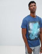 Jack & Jones Originals T-shirt With Mixed Graphics - Navy