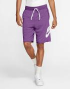 Nike Alumni Shorts In Purple
