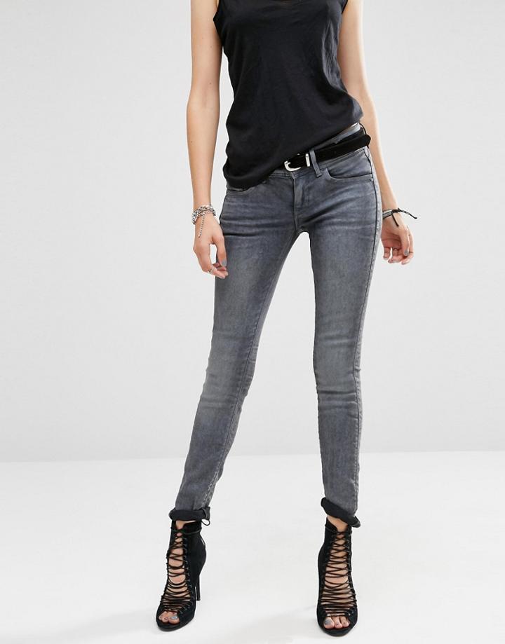 G-star Lynn Mid Rise Skinny Jeans - Blue