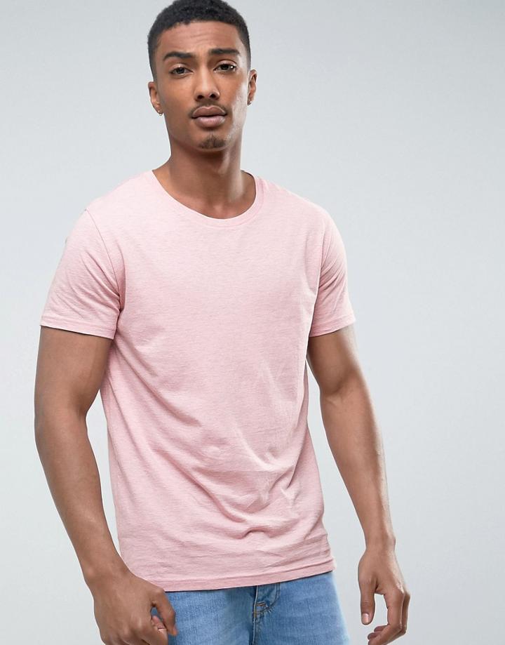 Weekday Alex T-shirt - Pink