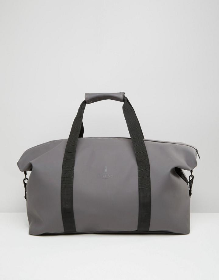 Rains Holdall In Grey - Gray
