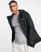 Columbia Point Park Insulated Jacket In Black