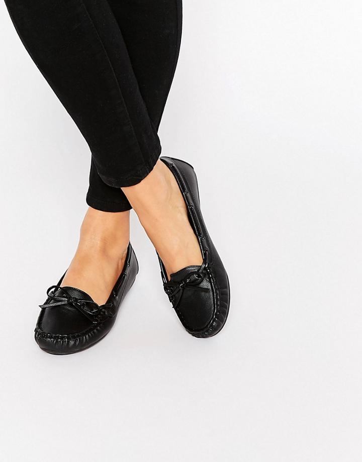 Asos Master Flat Shoes - Black