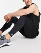 New Look Sport Running Leggings In Black