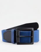 Ps Paul Smith Zebra Logo Belt In Black