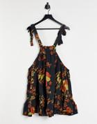 Free People Fleur Volume Printed Tunic In Summer Floral-multi