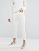 Jaeger Frayed Jean - White