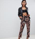 Asos Design Petite Chain Print Jogger - Multi