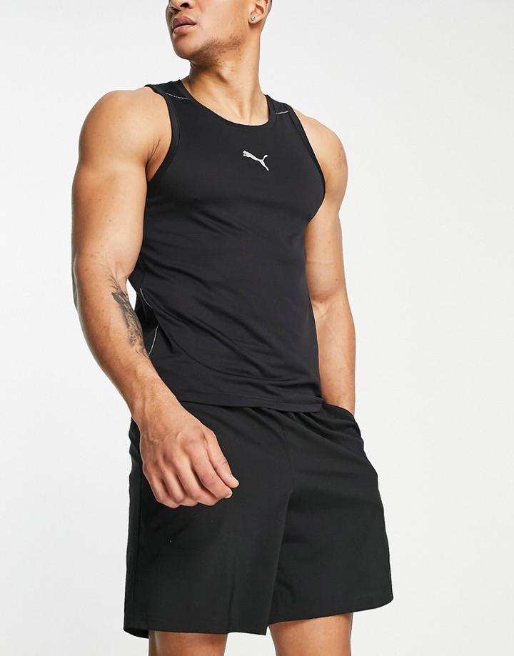Puma Running Cool Adapt Tank Top In Black