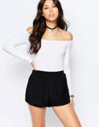 Motel Katherine Romper With Contrast Top