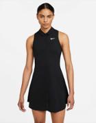 Nike Court Victory Polo Shirt Sleeveless Dress In Black