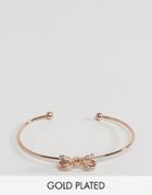 Ted Baker Olexii Mini Opulent Pave Bow Cuff - Gold