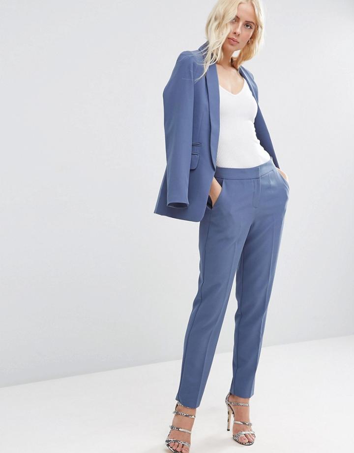 Asos Premium Clean Tailored Pants - Petrol