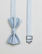 Asos Wedding Bow Tie In Blue - Blue