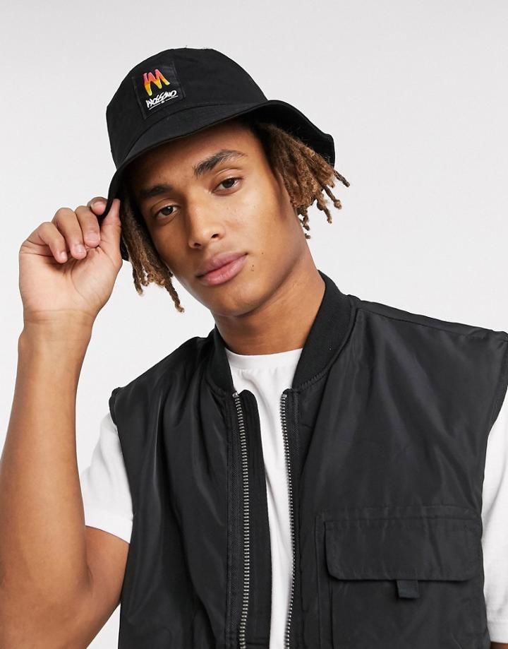 Mossimo Wide Brim Bucket Hat In Black