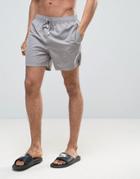 Ringspun Swim Shorts - Gray