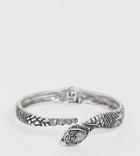 Reclaimed Vintage Inspired Bangle With Snake Design In Silver Exclusive To Asos - Silver