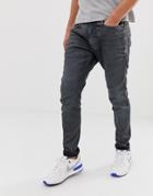 G-star D-staq 3d Skinny Fit Jeans In Dark Aged Cobler - Blue