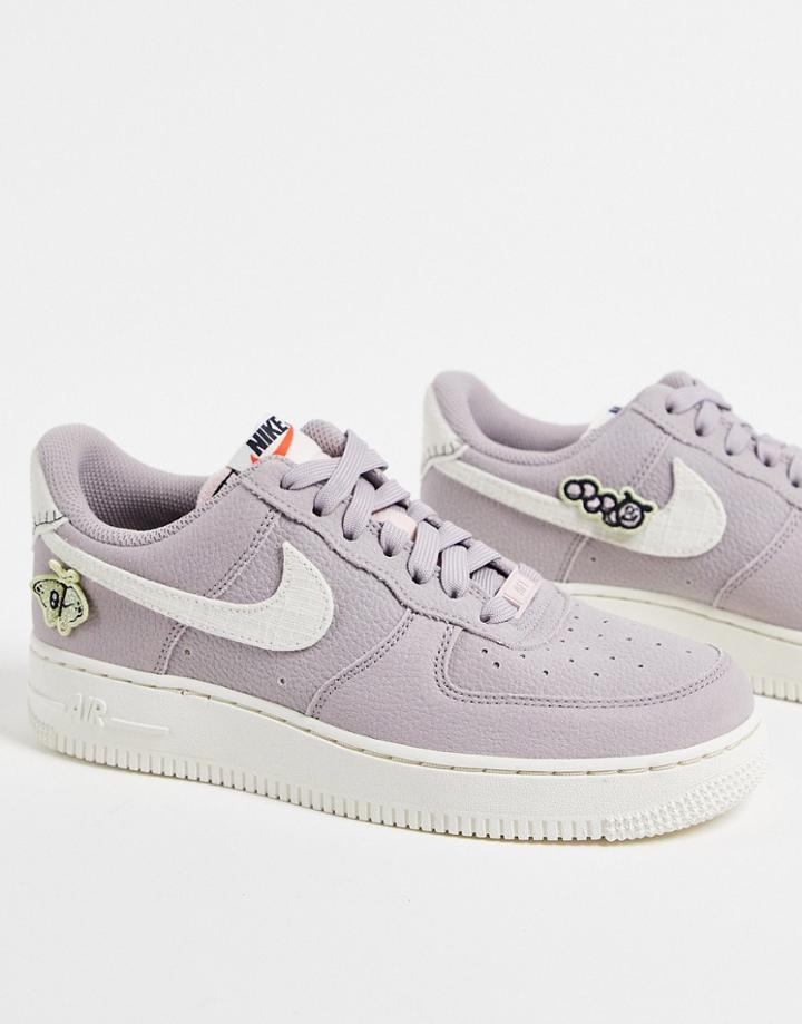 Nike Air Force 1 '07 Se Next Nature Sneakers In Amethyst Ash-purple