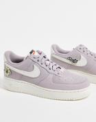 Nike Air Force 1 '07 Se Next Nature Sneakers In Amethyst Ash-purple