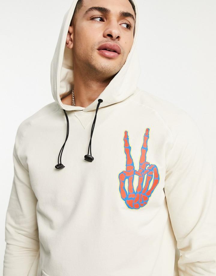 Bolongaro Trevor Sport Peace Hoody-white