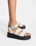 Schuh Tala Chunky Sandals In White