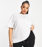 Simply Be Boxy T-shirt In White