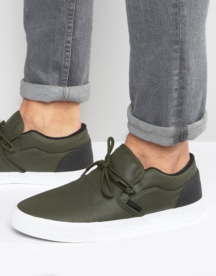 Supra Cuba Canvas Sneakers - Green