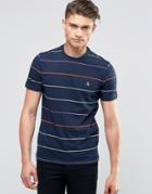 Original Penguin Pop Stripe T-shirt - Navy