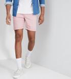 Asos Design Tall Slim Chino Shorts In Pastel Pink - Pink