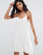 Pepe Jeans Jandri Tumbled Mini Dress - White