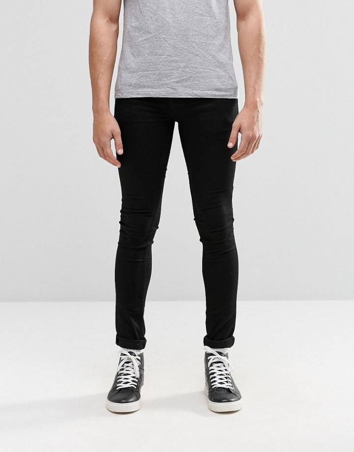 Religion Super Stretch Jeans - Black