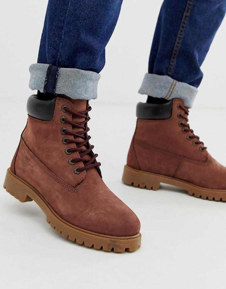 Red Tape Oxblood Buckland Boot